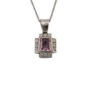 staeros-leekos-chresos-k18-me-roz-toermaline-1-4ct-kai-thiamantia-se-kope-mpriyian-0-22ct-a13990