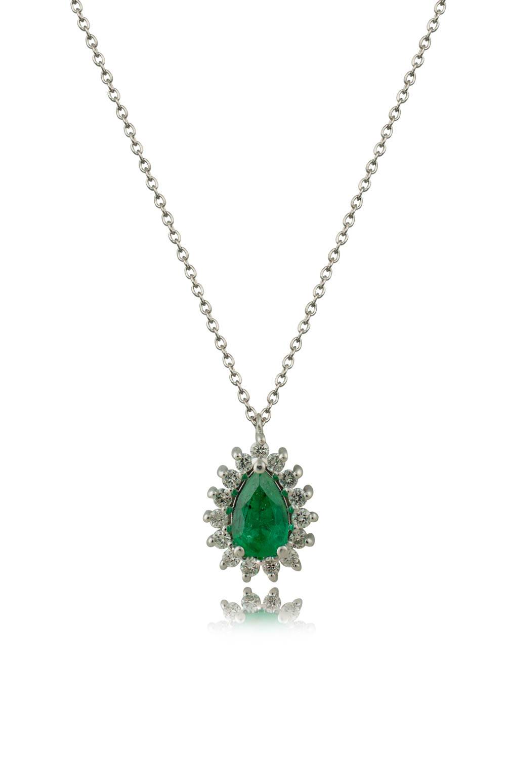 kolie-rozeta-apo-leeko-chreso-k18-me-smaraythi-0-35ct-and-thiamantia-0-14ct-1884