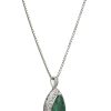 kolie-rozeta-apo-leeko-chreso-k18-me-smaraythi-1-63ct-and-thiamantia-0-47ct-a17844