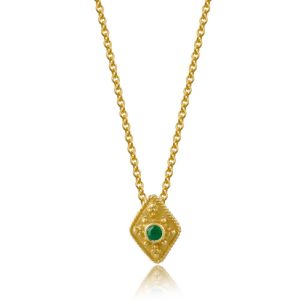 vezantino-kolie-romvos-apo-chreso-k18-me-smaraythi-0-05ct-1876
