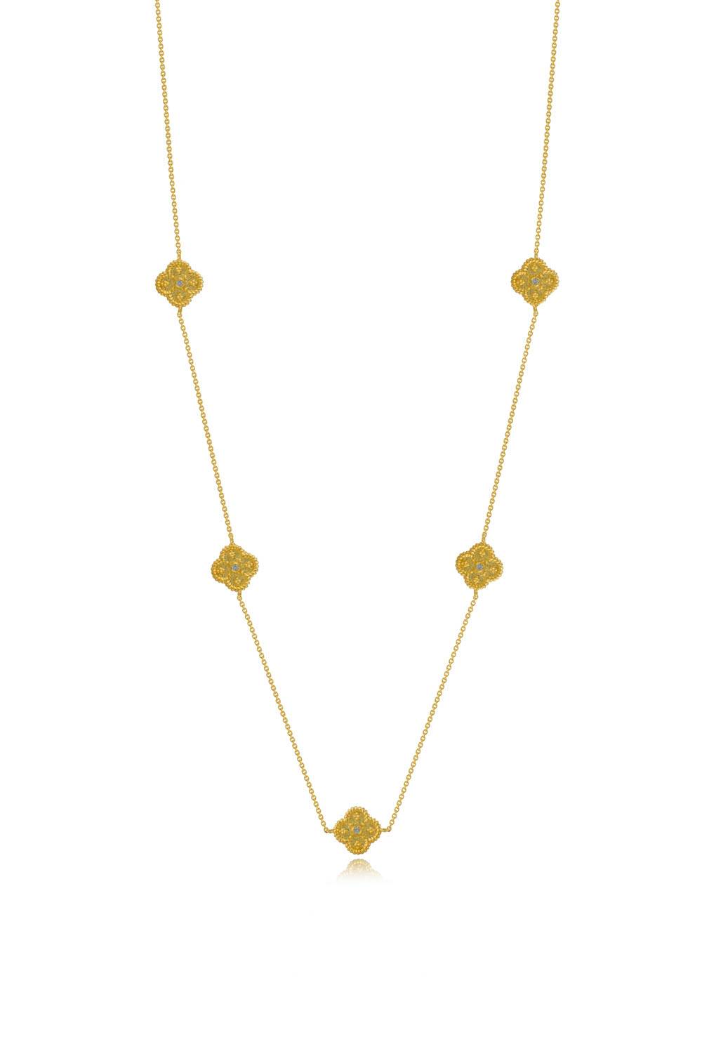 vezantino-kolie-staeroethakia-apo-chreso-k18-me-thiamantia-0-08ct-2069