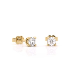 SK00458-classic-round-diamond-four-prong-stud-earrings-yellow-gold-0