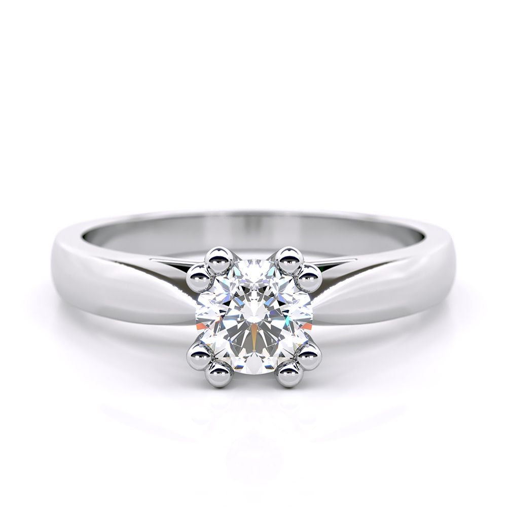 Clio-Solitaire-Engagement-Ring-18K-White-Gold-front-0