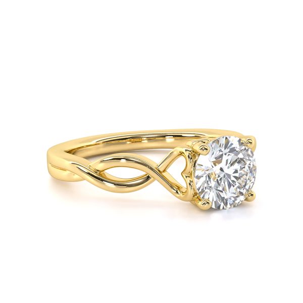Infinity-1ct-Round-Diamond-Solitaire-Engagement-Ring-in-18k-Yellow-Gold-side