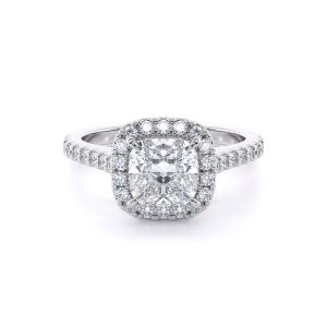 Thalia-Cushion-Cut-Halo-Diamond-Ring-with-Accent-Stones-in-18K-White-Gold