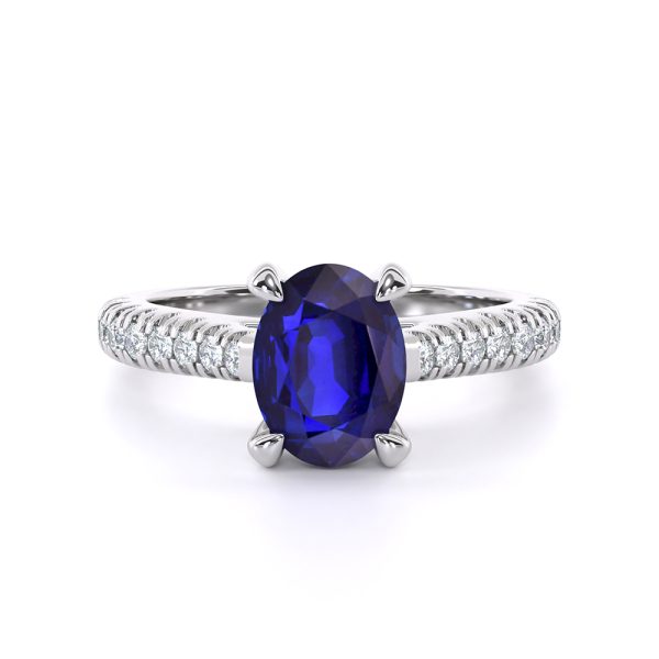 DA00744 Oval with side stones_RR01_lay_front_white_sapphire_Denoised_beauty