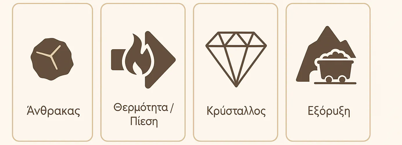 learn about natural diamonds-greek