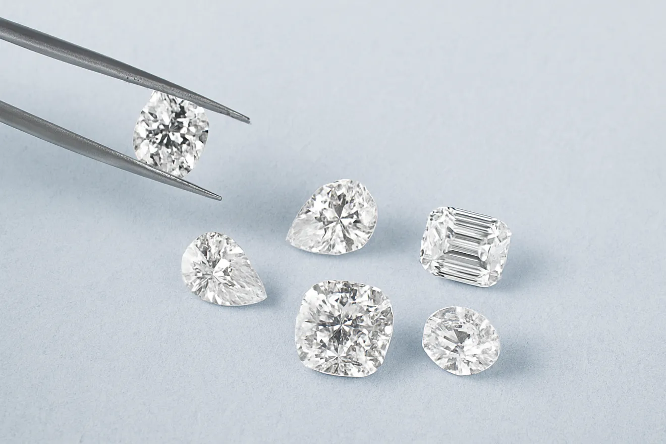 natural lab diamond moissanite